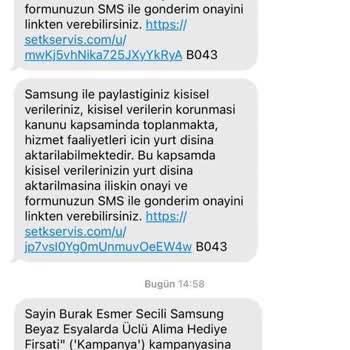 Samsung Dikey Süpürge Gönderilmiyor