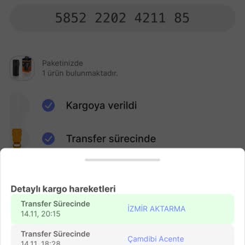 Sürat Kargo Kargomu Aktarma Merkezinde Kaybetmiş!