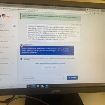 TurkNet Haksız Para Talebi