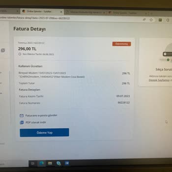 TurkNet Haksız Para Talebi