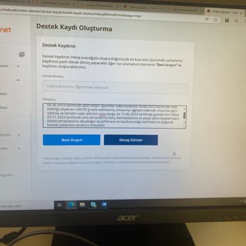 TurkNet Haksız Para Talebi