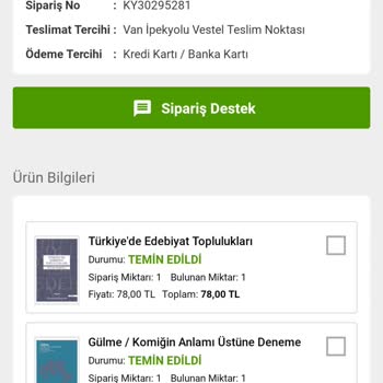 Kitapyurdu Sayfasından Verdiğim Sipariş Sonrası Mağdur Oldum