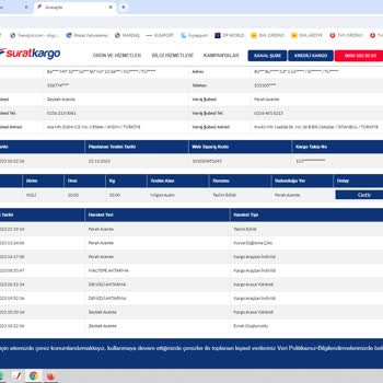 Sürat Kargo Teslimat Yapmadığı Halde Yaptım Diyor
