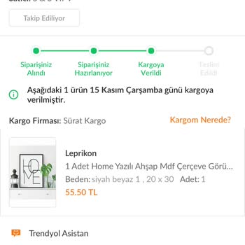 Sürat Kargo 10 Gündür Kargom Aktarmada