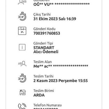Sanal Çadır İade İşleminin Gerçekleştirilmemesi