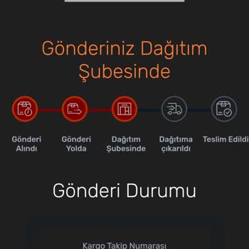 Sendeo Kargom Dağıtıma Çıkmıyor