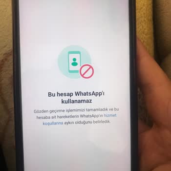 WhatsApp Hesabım Yasaklandı