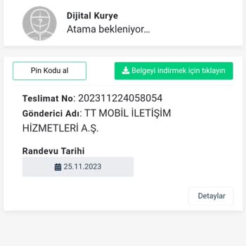 Dijital Kurye Gönderi Yapmıyor İletişime Cevap Vermiyor