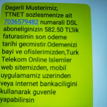 Türk Telekom Taahhüt Sesli Aramadı
