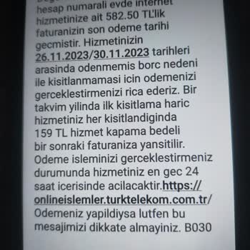 Türk Telekom Taahhüt Sesli Aramadı