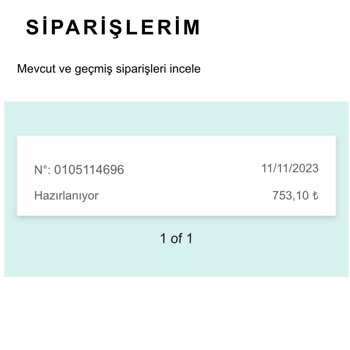 Watsons 13 Gündür Siparişimi Hazırlayamadı