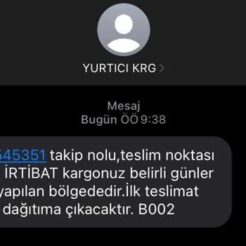 Yurtiçi Kargo Dağıtım Yapmama Sorunu