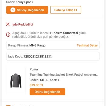 Trendyol Ürün İadesini Onaylamıyor, Bizleri Mağdur Bıraktı