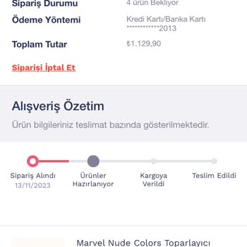 Penti Teslimat Tarihinde Teslim Edilmeyen Ürünler
