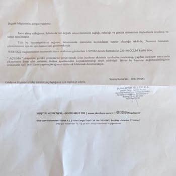 Skechers Ayakkabı İmalat Hatasını Kullanıcıya Yüklüyor