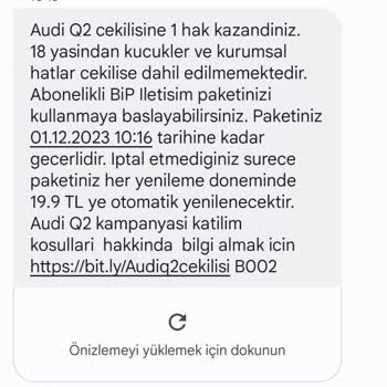 Turkcell İstenmeyen Abonelik Ve Reklam Rahatsızlığı