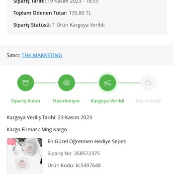 Çiçek Sepeti Gelmeyen Kargo