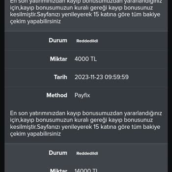 Betturkey Para Çekimi Yapamıyoruz