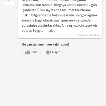 Yataş Bambu Yorgan Teslimatı