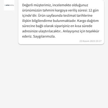 Yataş Bambu Yorgan Teslimatı