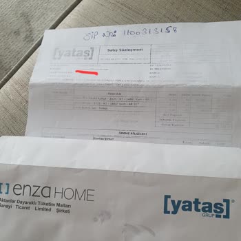 Enza Home Teslim Edilemeyen Ürün