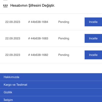 Geoxturkey.com Siparişim 2 Aydır Gönderilmedi