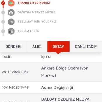 Kargomsende Kargomu Balgat Dağıtım Merkezinde Unuttu!
