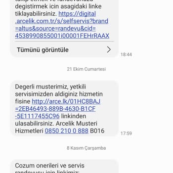 Altus TV Şikayeti Değişim Talebi