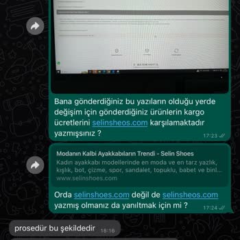 Selin Shoes'a Güvenli Alışveriş Sağlamıyor