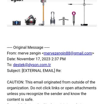 Dyson Kurumsal Fatura Kesmiyor