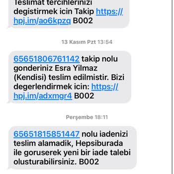 Hepsijet Kargom Kuryenin Tamamen Üşengeçliği Yüzünden Alınmaya Gelmiyor