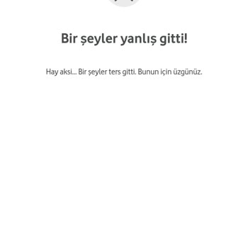 Vodafone Hediye Çarkı Sorunu