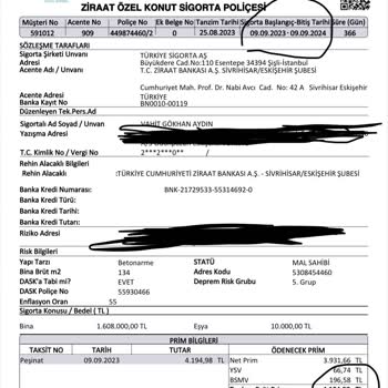 Türkiye Sigorta Gücü Adında Fiyaskosu