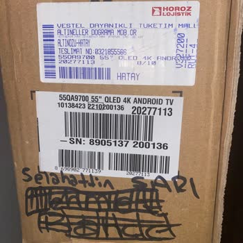 Vestel Ve Kargo Şirketi Ürünümü Teslim Etmiyor