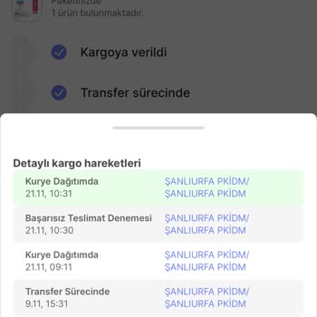 PTT Kargo Kargo Teslim Edilmedi