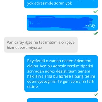 Çiçek Sepeti Teslimat Sorunu