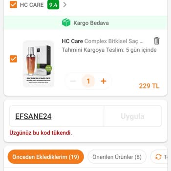 Trendyol Tüketiciyi Yanıltma, Olmayan İndirim Kodunu VAE Givi Gösterme