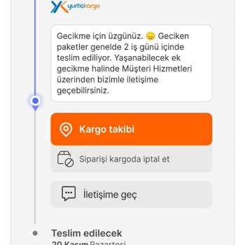 Hepsiburada Kargom Teslim Edilmedi
