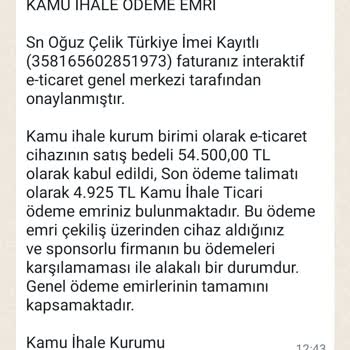 TeknoReal Kazandınız Vaadiyle Sürekli Para Talebi!