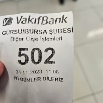 VakıfBank Yanlış Banka Kartı Şifre Verme