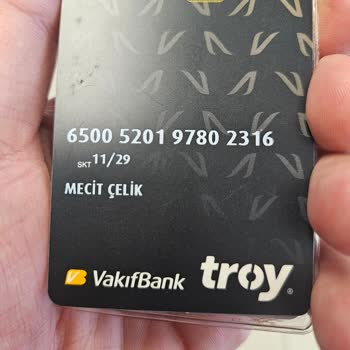 VakıfBank Yanlış Banka Kartı Şifre Verme