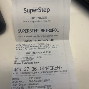 Lacoste Ayakkabı İade Veya Değişim Yapılmaması