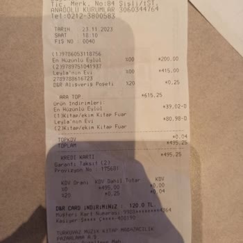 D&R Fazla Fiyat Ödemesi