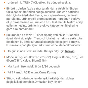 Trendyolmilla Bluz Kumaşı Sorunu
