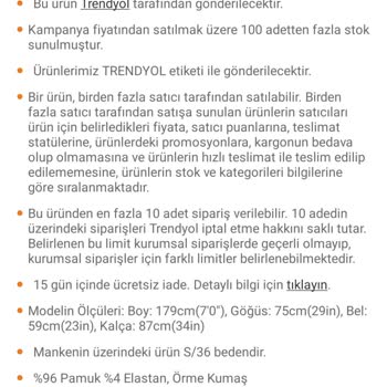 Trendyolmilla Bluz Kumaşı Sorunu