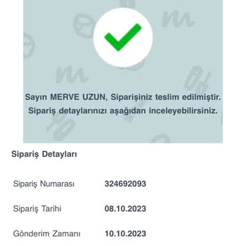 Migros Mion Teslim Edilmeyen Kaybolan Sipariş Hakkında...