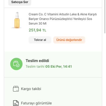 Cream Co C Vitamini Sivilcelenme Yaptı