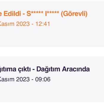 Watsons Kargo İade Edildi