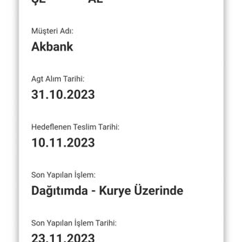 AGT Kurye (aynigunteslim.com) Muhatap Yok Çalışanlarınız Müşteri Dikkate Almıyor