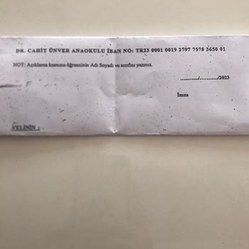 Milli Eğitim Bakanlığı (MEB) Devlet Anaokul Aidat Parası